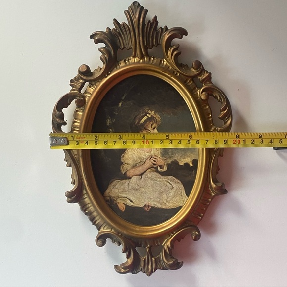 Vintage Photo and Frame - Approx 8”x12” - Picture 5 of 8